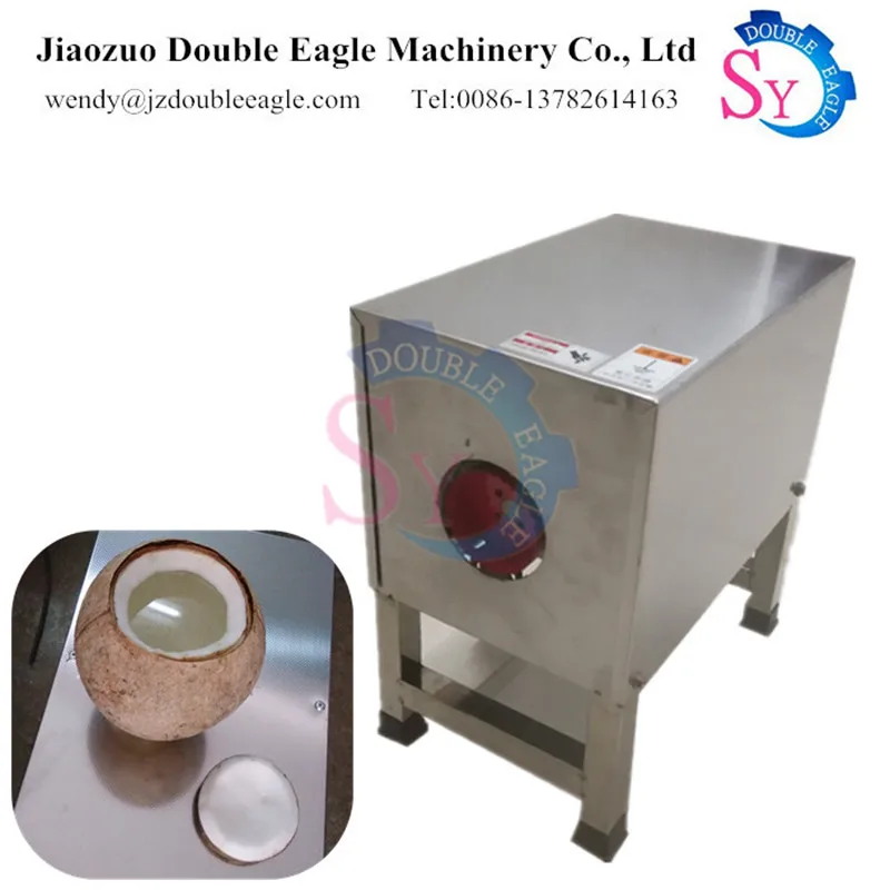 بيع سعر المصنع آلة الغطاء المفتوح بجوز الهند المتوازي التجاري / معدات قشرة قطع الكاكاو