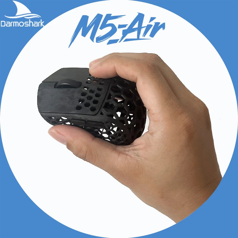 

Darmoshark M5Air Lightweight Gaming Mouse 30g Bluetooth Wireless 30000DPI PAW3950 N52840 Optical Mouse with 8K Digital Receiver