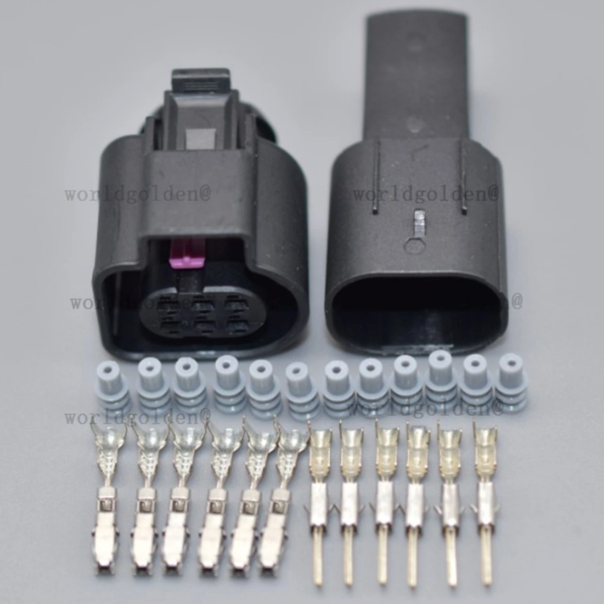 1928404669 6Pin Male Female Plug Kit for Universal Vehicles Exterior Sensor Lamp Harness Repair car connector