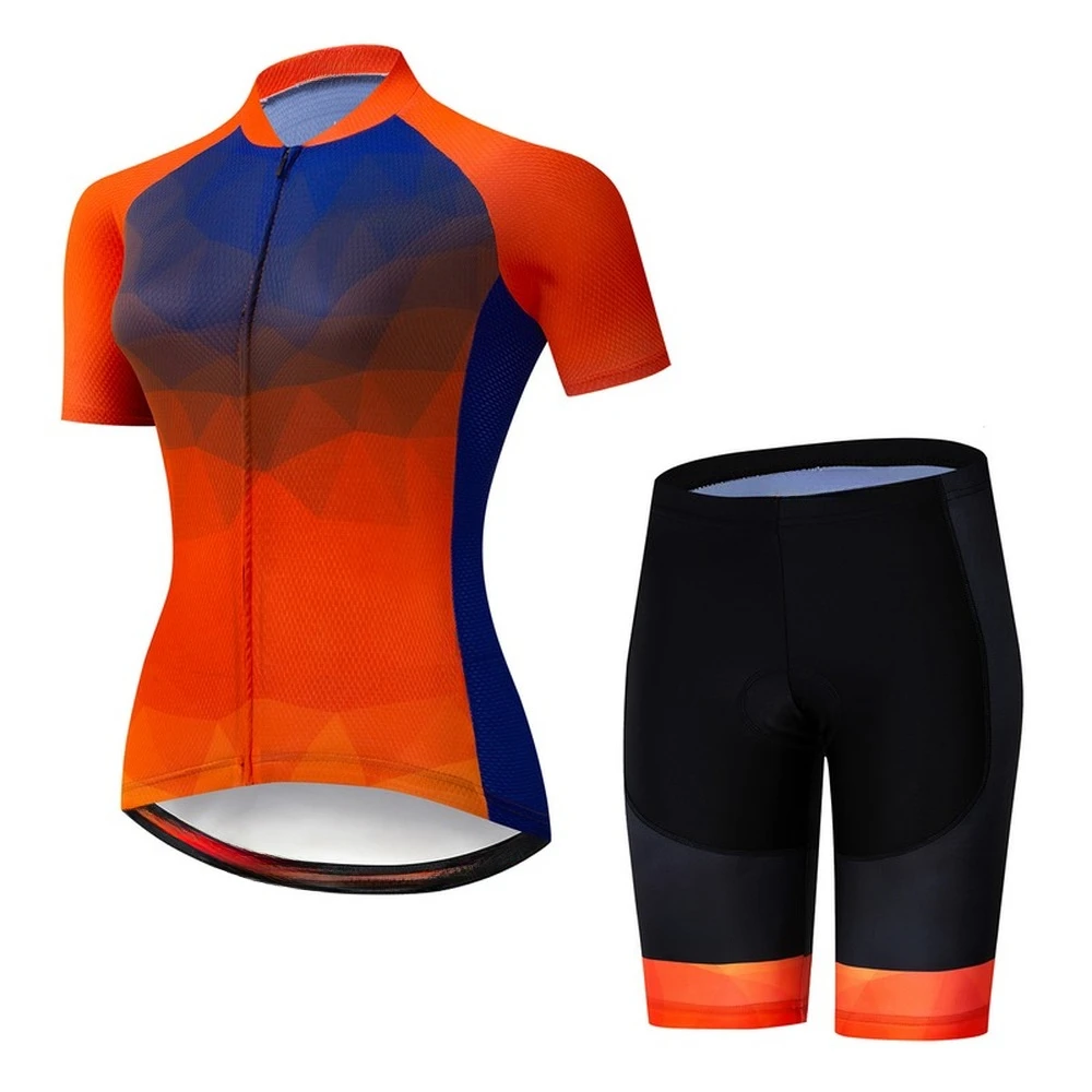 

Women Professional Cycling Clothing Set, Jersey, Summer Jerseys for Mountain or Road Cycling