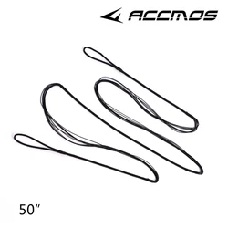 48/50/58/60/62/66/68/70 Inches Bow String Length Archery Bow Strings Bow Accessory for Straight Bow Archery Hunting Shooting