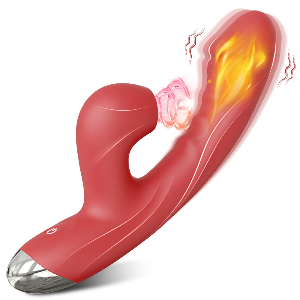 Powerful Rabbit Vibrator With Thrusting And Sucking Stimulation_voghion.com