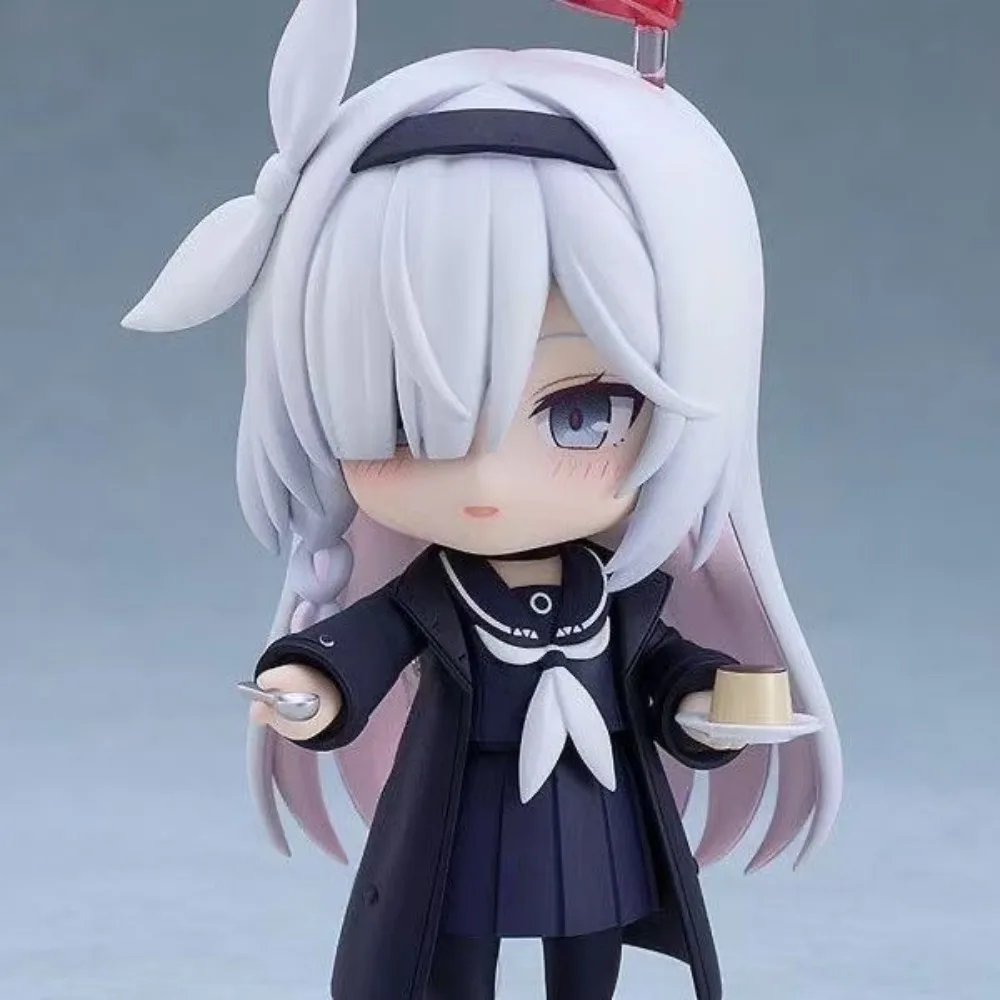 

Anime Character Blue Archive Figurine, Q-Version Plana Movable Face Changing Figurine Desktop Model Ornament Gift