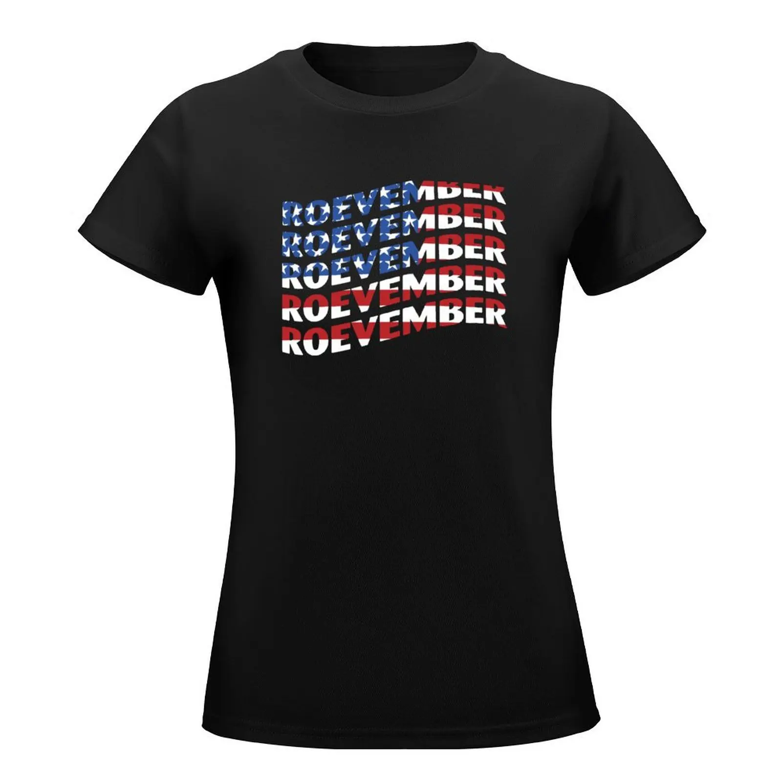 ROEVEMBER American Flag Shirt. Remember November 8, 2022 T-Shirt kawaii clothes summer clothes tops Woman clothing