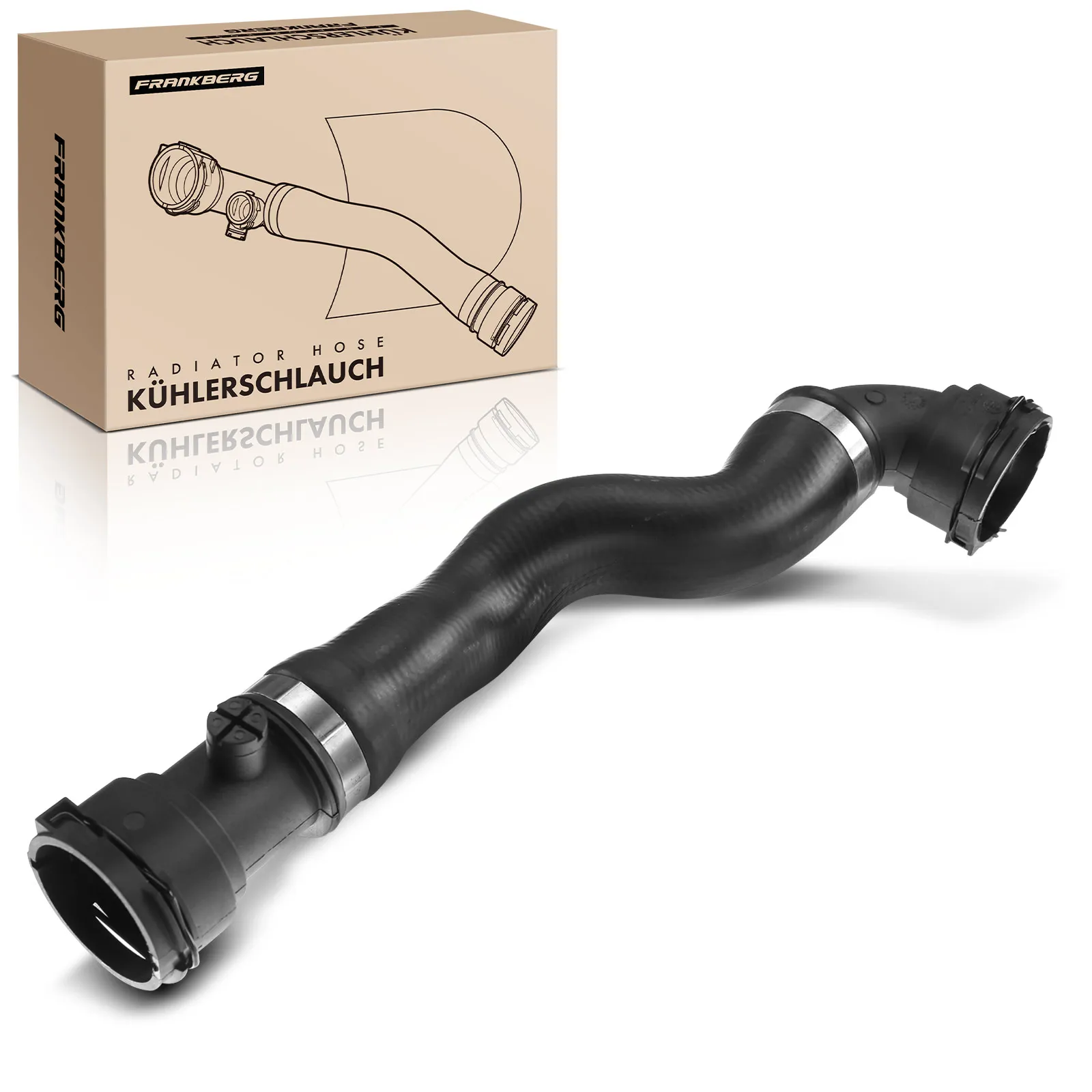 Frankberg 1x Radiatorslang Koelwaterslang Voor BMW 5 Serie E39 7ER E38 M52 M54 11531705223 11531705223