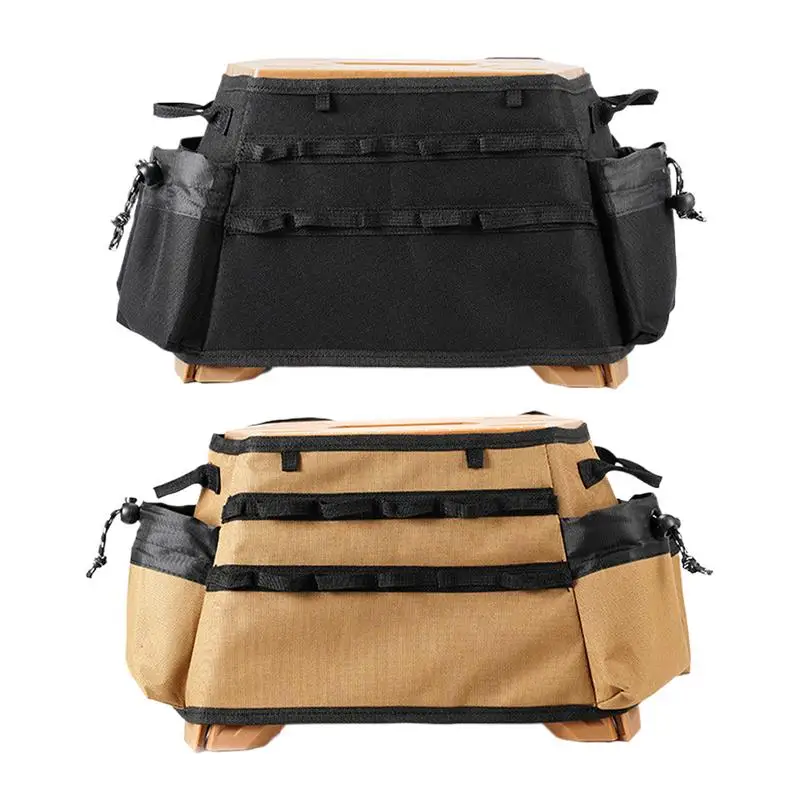 

Outdoor camping portable folding stool seat cover fishing chair picnic light furniture Easy move large pocket design Waterproof