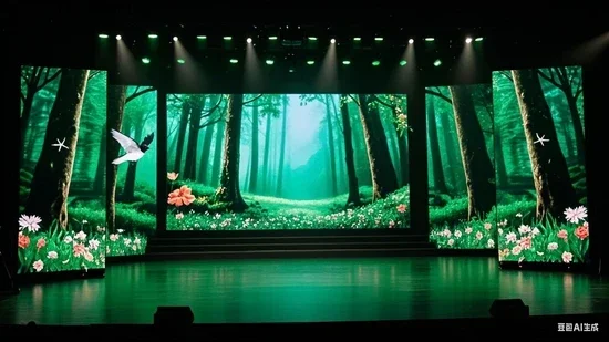 LEDTransparent Displays, Naked-eye 3D Screens, And Smart Light PolesExceptional 4500nit Brightness In A 15kg Display Outdoo