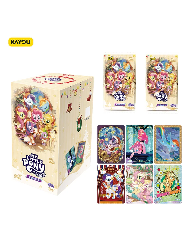 100% Oryginalny KAYOU My Little Pony Moonlight Pack Wave 10 Booster Box Kolekcjonerskie Karty Wymienne Zabawki Kolekcjonerskie dla Dzieci Prezenty — 2
