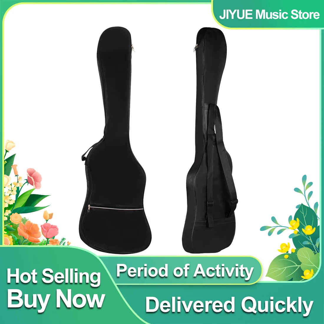 

Сумка для электрической бас-гитары, ткань Оксфорд, водонепроницаемый рюкзак, бас-гитара, двойные лямки, мягкие сумки с мягкой подкладкой, аксессуары для электрического бас-гитары