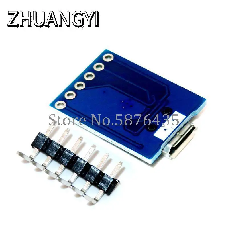 1pcs CP2102 MICRO USB to UART TTL Module 6Pin Serial Converter UART STC Replace FT232