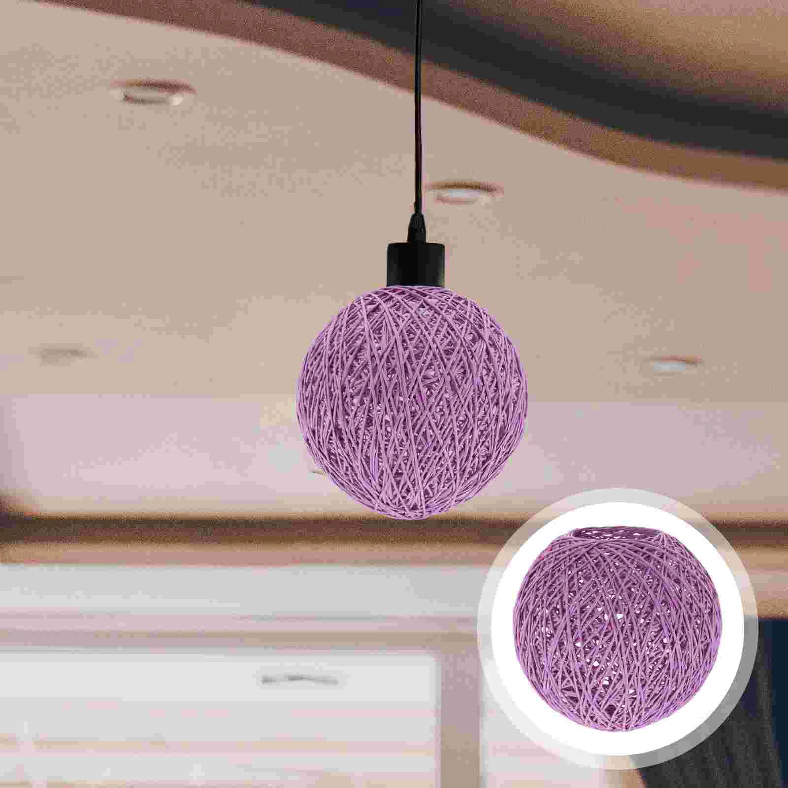 

Chandelier Shade Lamp Lampshade Floor Rattan Shades Vintage Decor Globe Home Paper Ball Light Bee