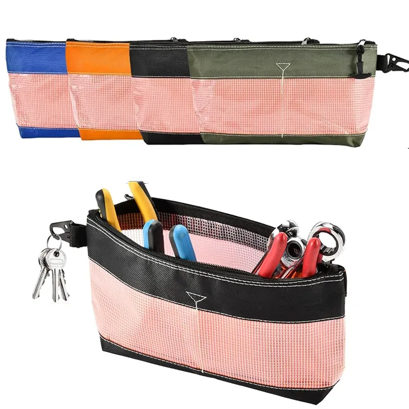 حقيبة تخزين متعددة الوظائف حقيبة أدوات شفافة مجموعة أدوات مضادة للكهرباء الساكنة حقيبة أجزاء محمولة حقيبة عمل عملية متعددة الوظائف