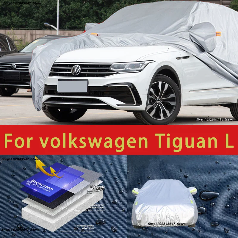 

For Volkswagen Tiguan L Car protective cover, sun protection, cooling protection, car clothing, car paint protection auto