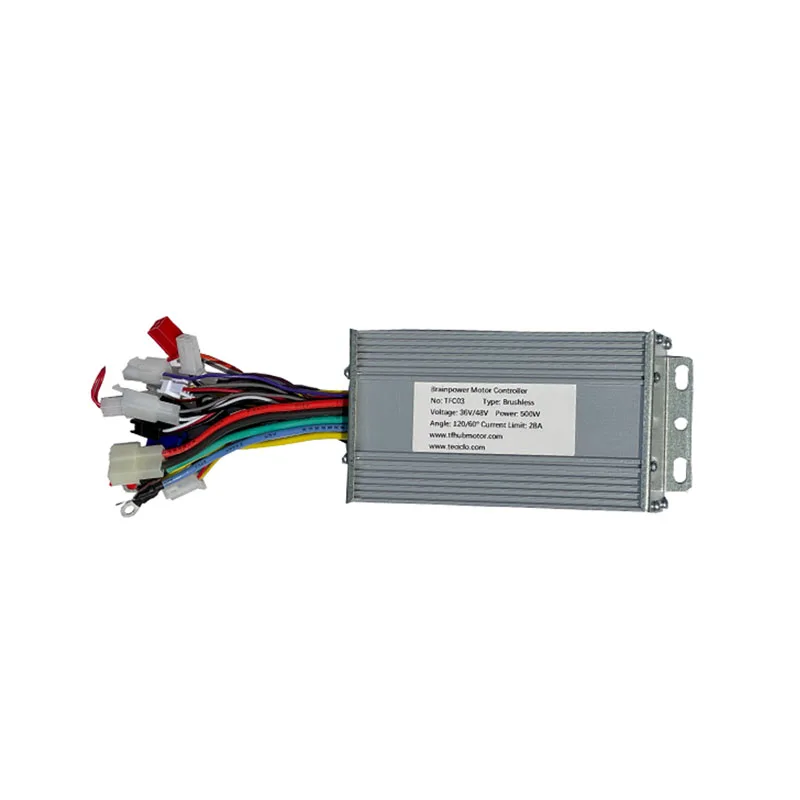 

Dual Mode 24V36V48V 500W 28A DC Brushless Motor Controller BLDC Motor Driver With Hall Sensor Reverse for Electric Bike Tricycle