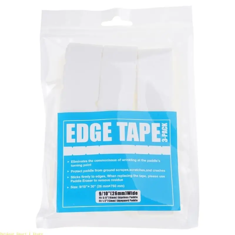 

A0KA 3Pcs Paddles Head Guard Pickleballs Paddles Tape Racket Head Paddles Cover Enduring