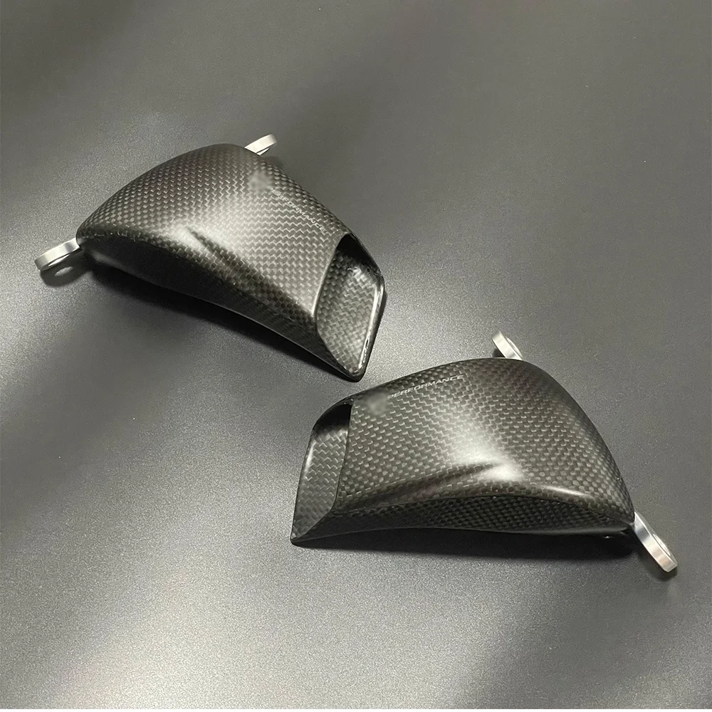 For Ducati Panigale 1199/S/R 2012-2014 Panigale 1299/S/R 2015-2017 Motorcycle Carbon Fiber Front Brake Air Duct Caliper Radiator