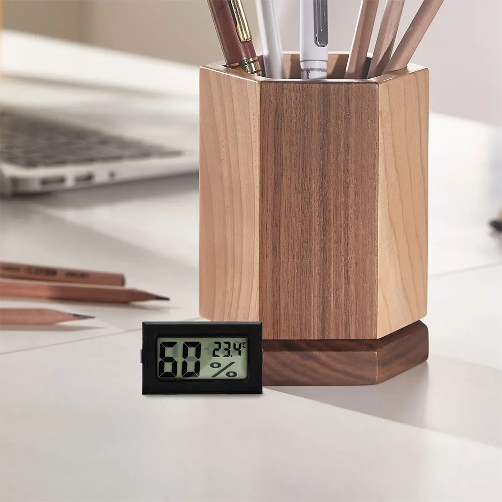 

Digital Temperature Humidity Meter Indoor Thermometer Hygrometer High-Precision Sensor Clear Display For Home Office Room