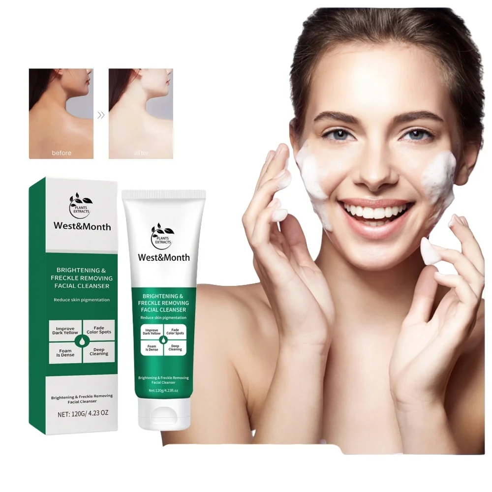 

Bright & White Cleansing Milk | Deep Clean Pores, Gentle & Non-Irritating | Hydrating Formula, No Tightness