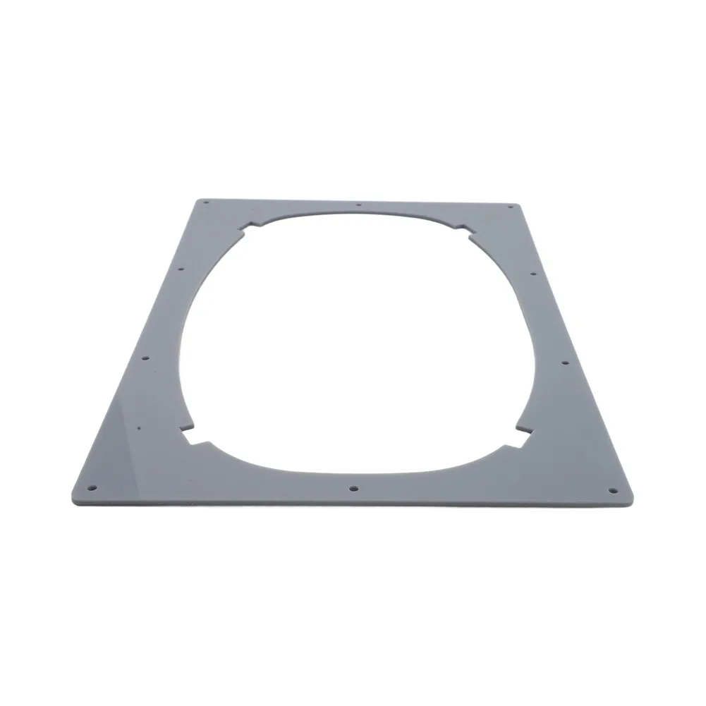 For Midea Portable Air Conditioner Duct Adapter Board for Sliding Window and Door Use 34x22cm ABS Material Dimension