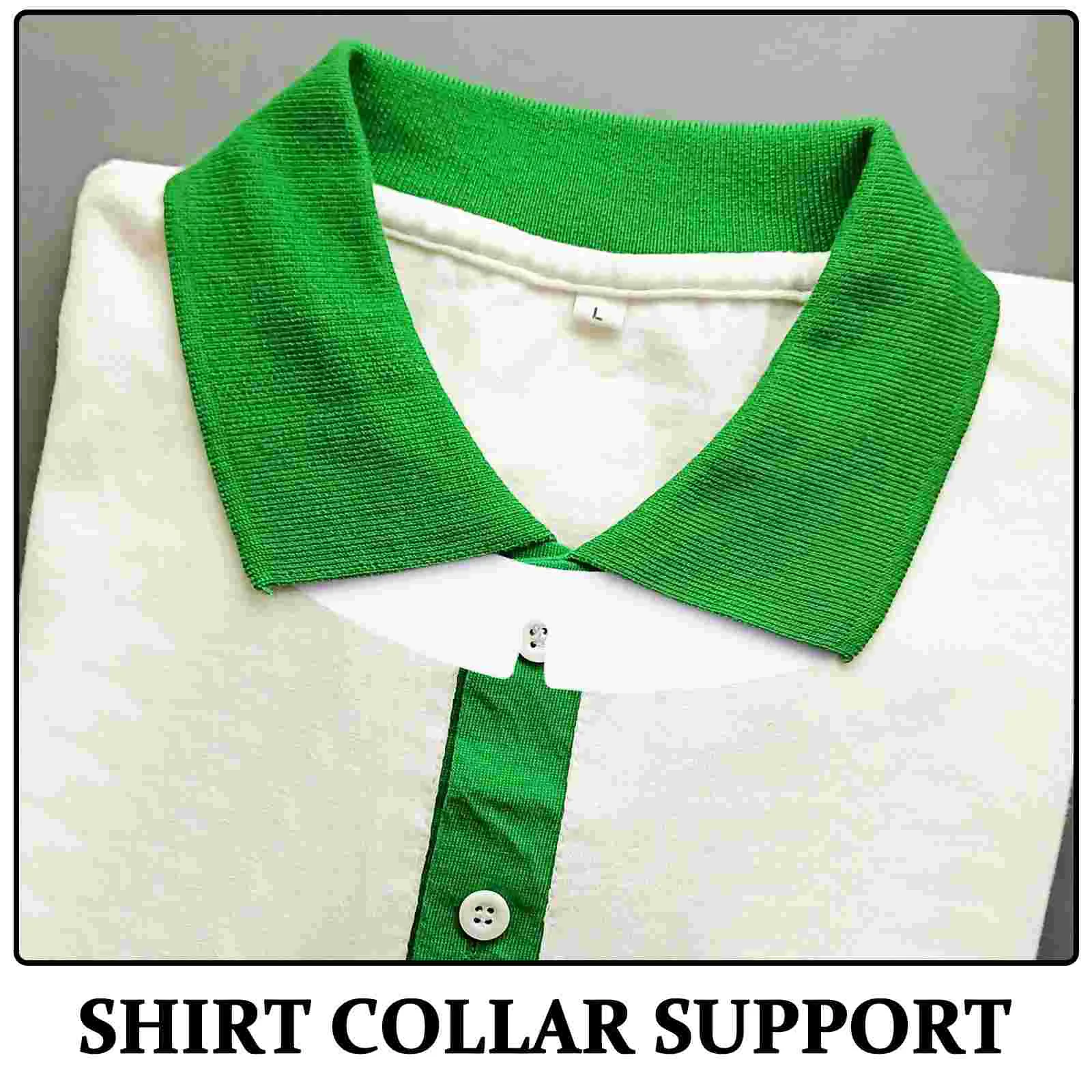 100 Pcs Collar Support Piece Shirt for Shirts Men Protectors Mens Blouse Coat Hangers Shaper Dress Inserts