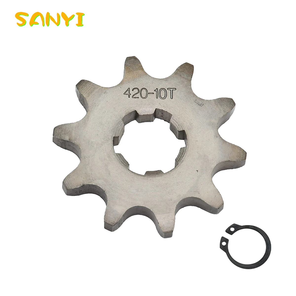 420 10T 11T 12T 13T 14T 15T 16T 17T 18T 19T Tooth 17mm ID Front Engine Sprocket Motorcycle Part