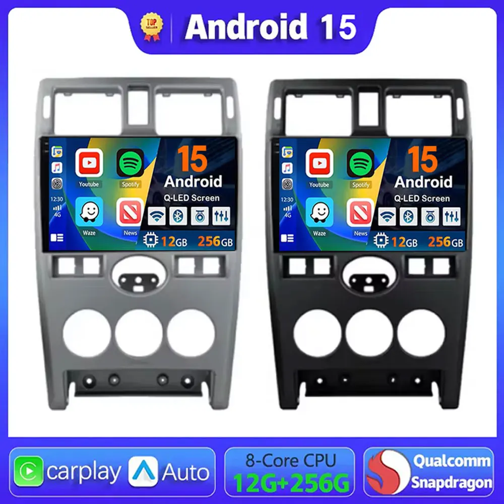 

Android 15 Wireless Carplay Android auto Car Radio For LADA Priora 2007-2013 GPS navigation DSP multimedia player 2din 4G 8+256G