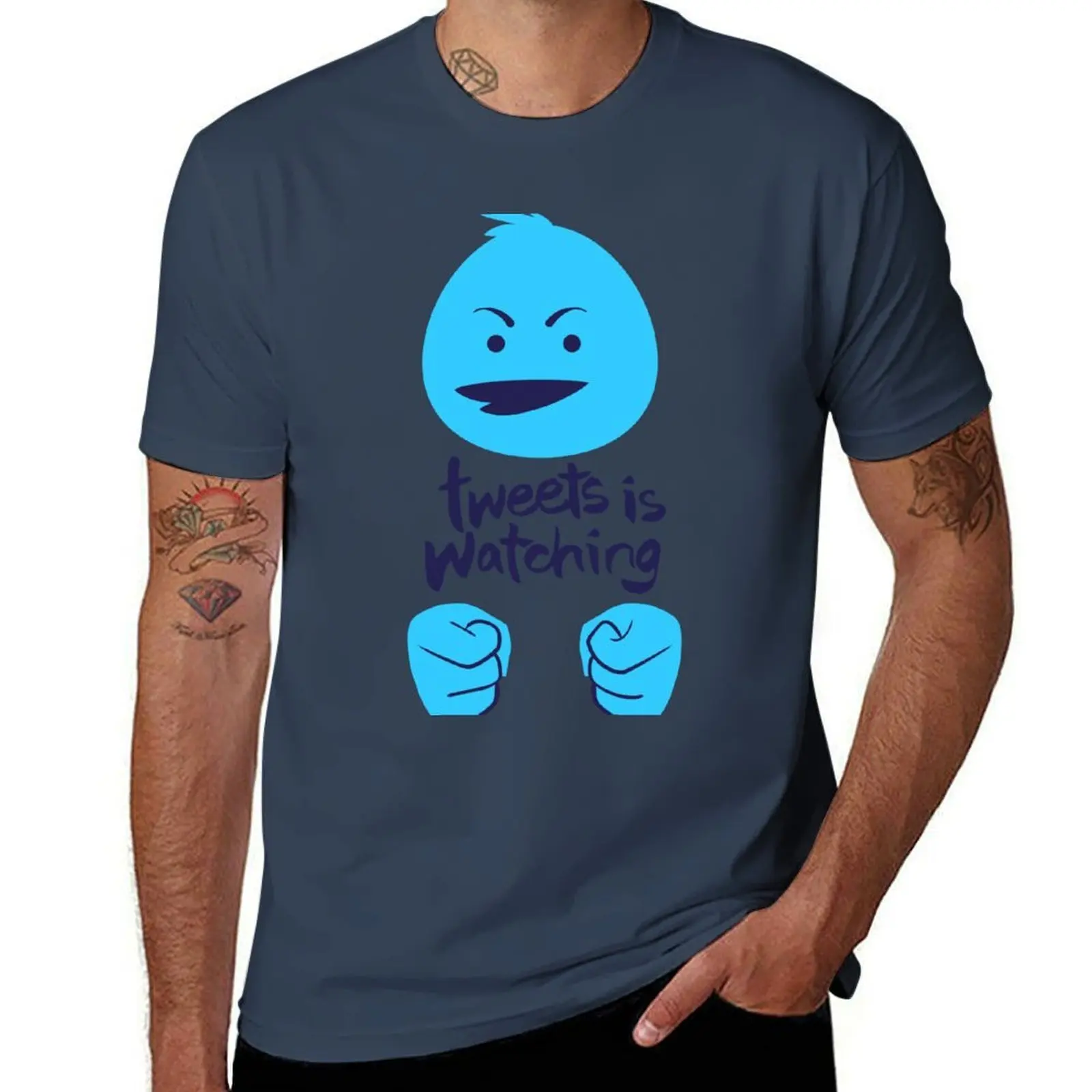 

Tweets is Watching T-Shirt Holiday Lightweight T-Shirt