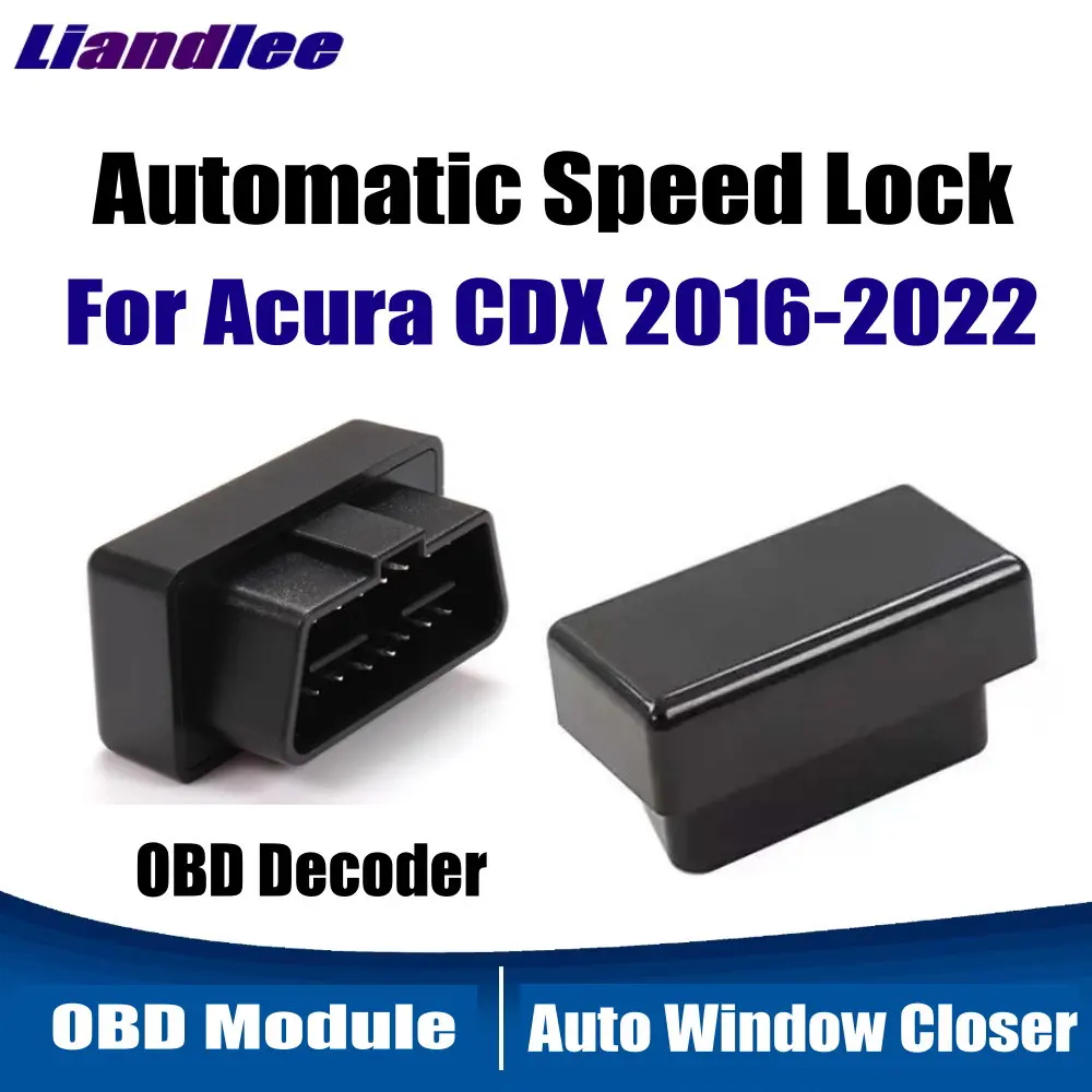 Automatic Car Speed Lock Decoder For Acura CDX 2016-2022 OBD OBD-II EU-OBD Accessories Auto Door Closer Module
