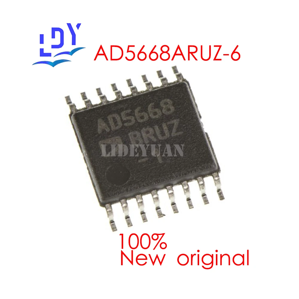 

1PCS AD5668ARUZ-6 TSSOP16L Digital-to-analog Converter IC chip The AD5668ARUZ-6 is Suitable For Industrial Grade