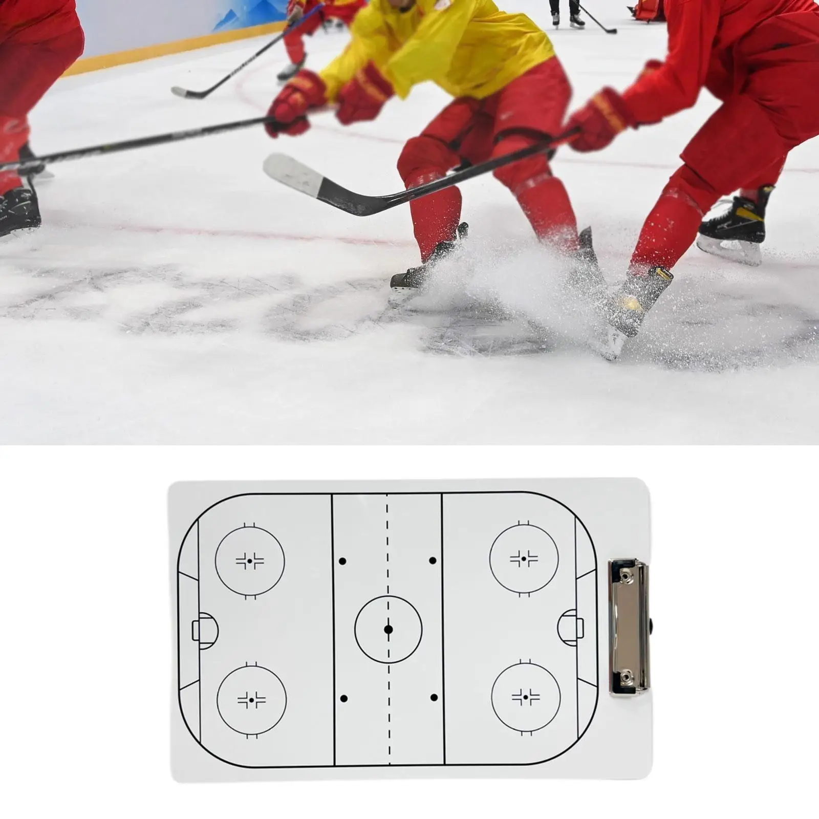 لوحة تدريب الهوكي لوحة معدات التدريب المحمولة للمدربين #1