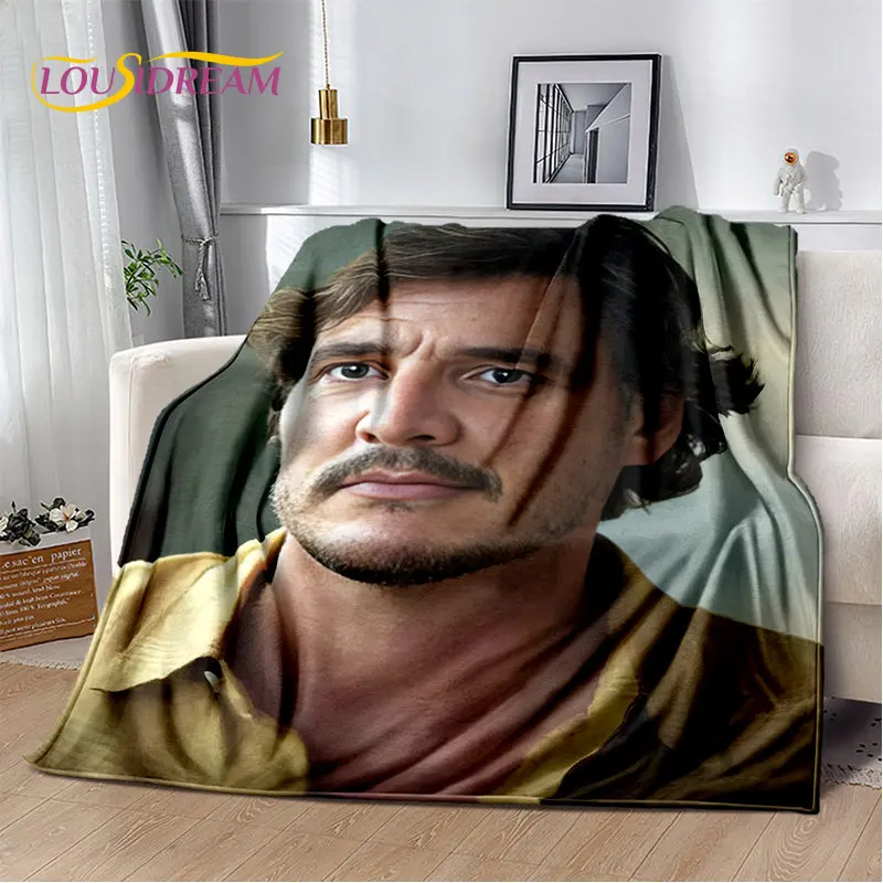 Customize 3D Printed Jose Pedro Balmaceda Pascal photo Soft Plush Blanket,Flannel Blanket Throw Blanket for Living Room Bedroom