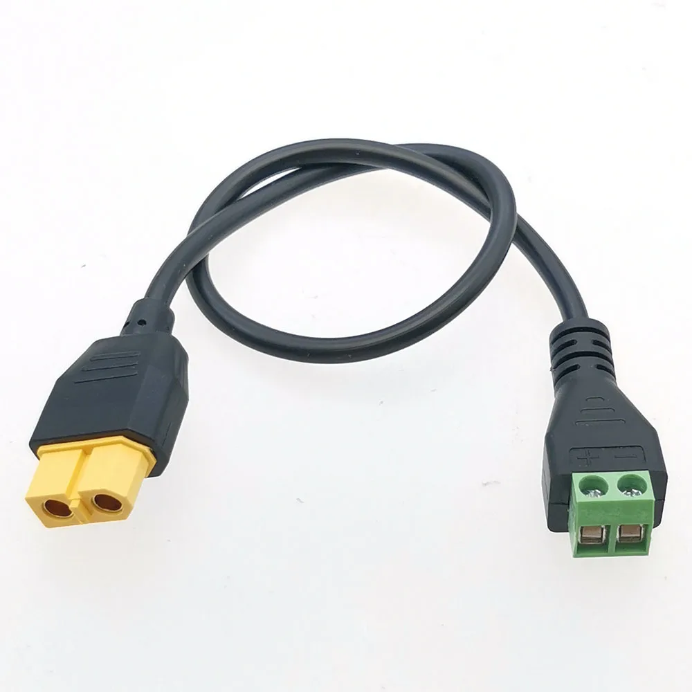 

1pc XT60 Female to Green solderless Terminal Adaptor Quick Connect Charging Adapter Connector for model plane Extension Cord