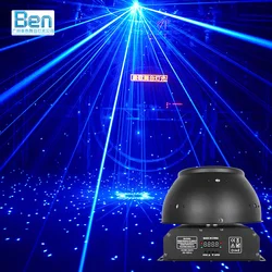 Proyector de luz láser RGB para discoteca, dispositivo de iluminación de cielo estrellado, efecto láser para escenario, fiesta, boda y espectáculo