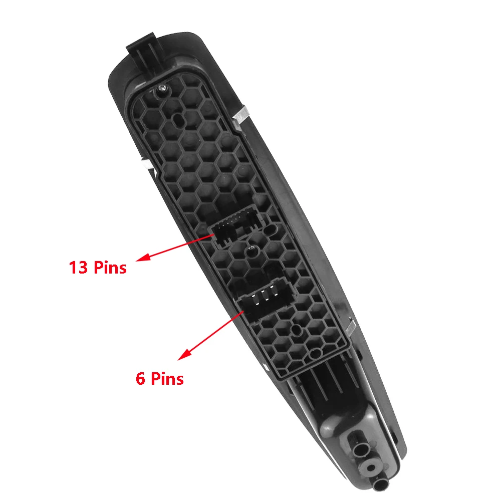 For Renault Fluence L30 Megane Laguna Front Left Driver Electric Power Window Switch With 19 Pins 254000008R