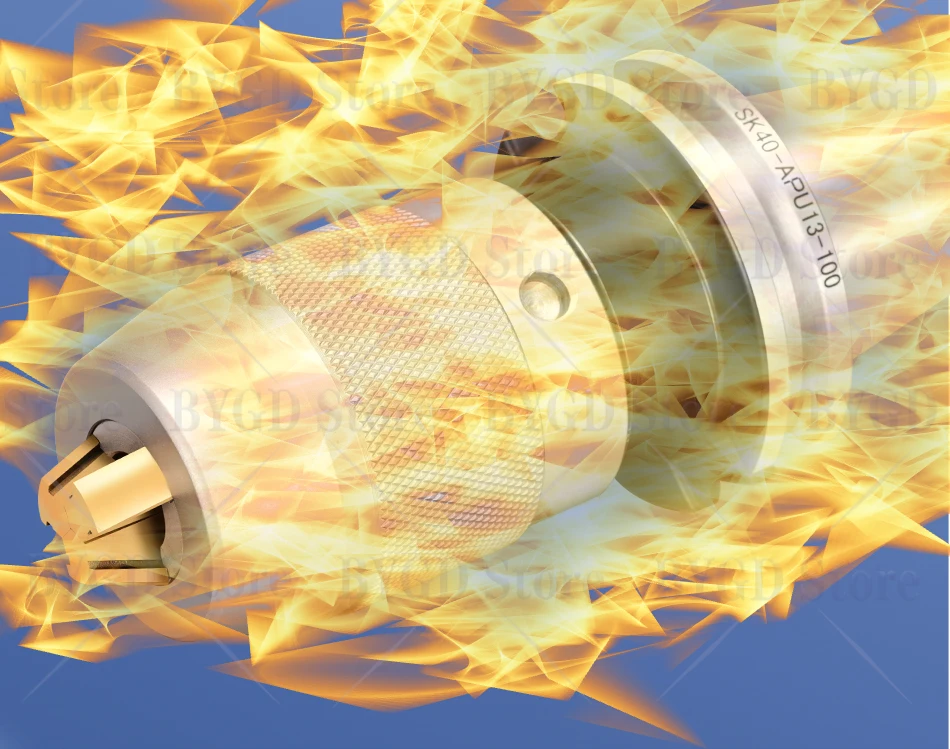BYGD JT40 JT50 SK SK40 DIN69871 APU SK40 APU08 SK40 APU13 SK40 APU16 SK50 APU13 SK50 APU16 Bohrfutter Werkzeughalter Halterung Werkzeug – Detail 9