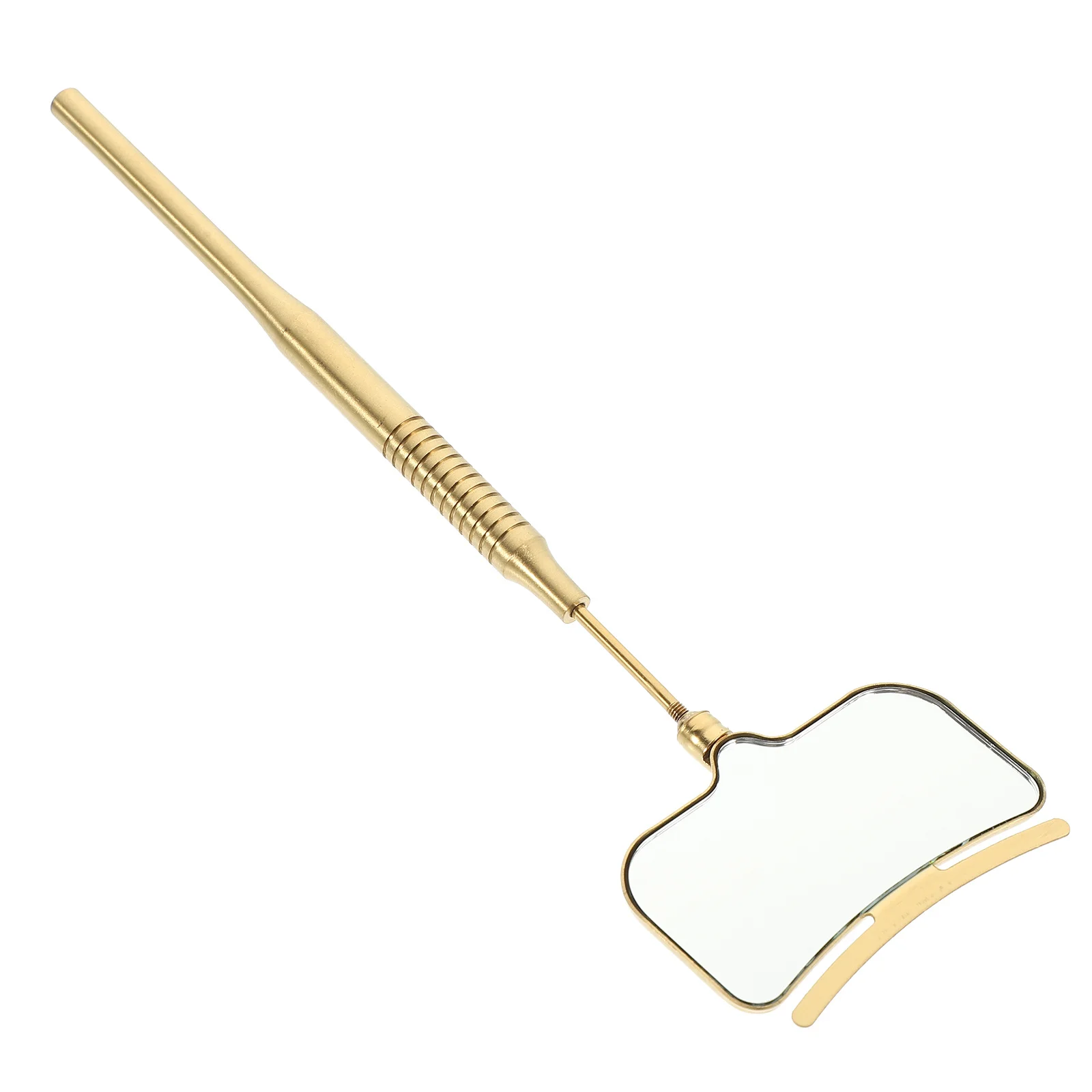 Espejo de pestañas desmontable, herramienta de pestañas de Metal pequeña para aplicación de pestañas postizas, suministros de extensión de pestañas, espejo de inspección de maquillaje