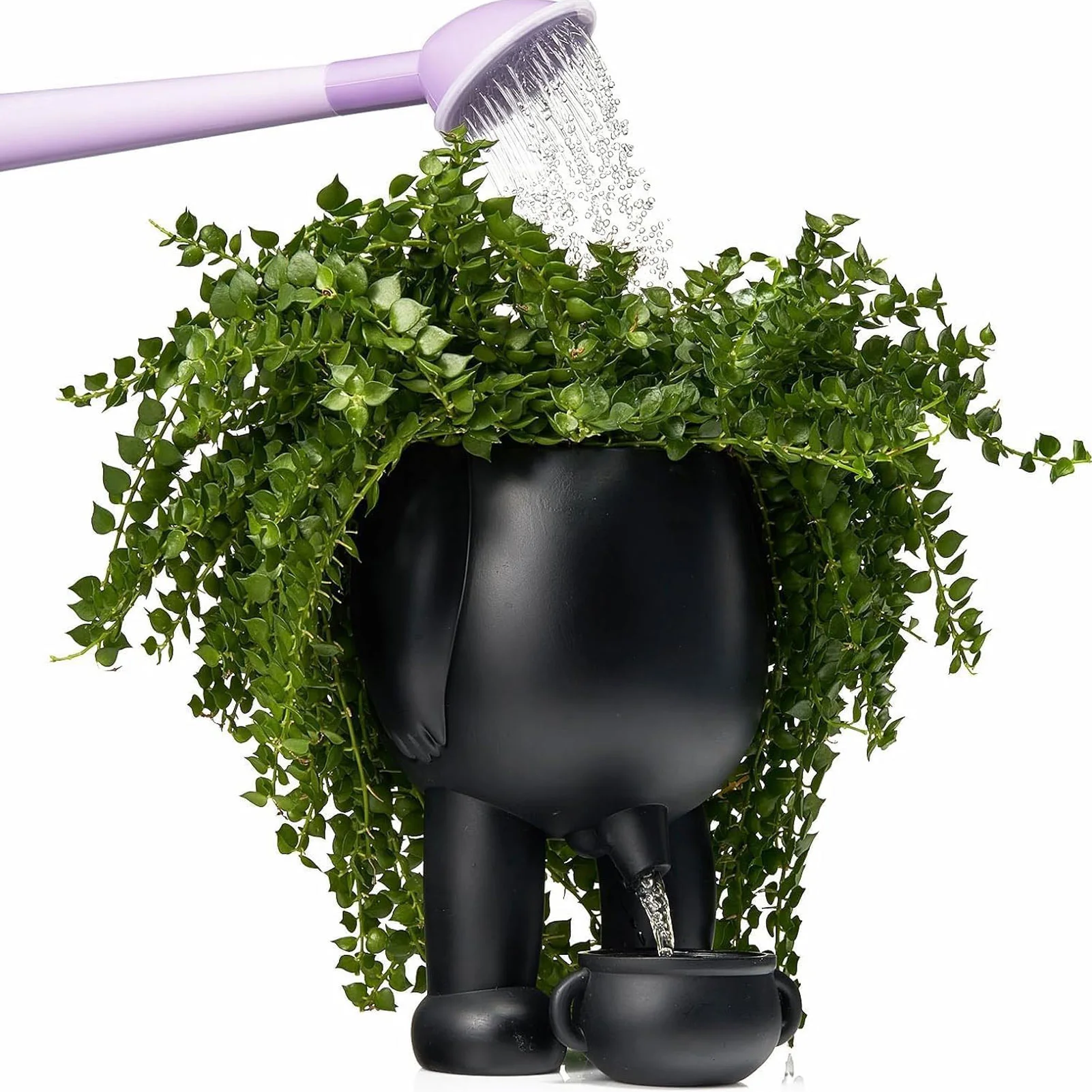 Ceramic Flower Pot Ceramic Flower Pot Simulation Innovative Little Man Pees Decoration  Planter Pot for Office Desktop