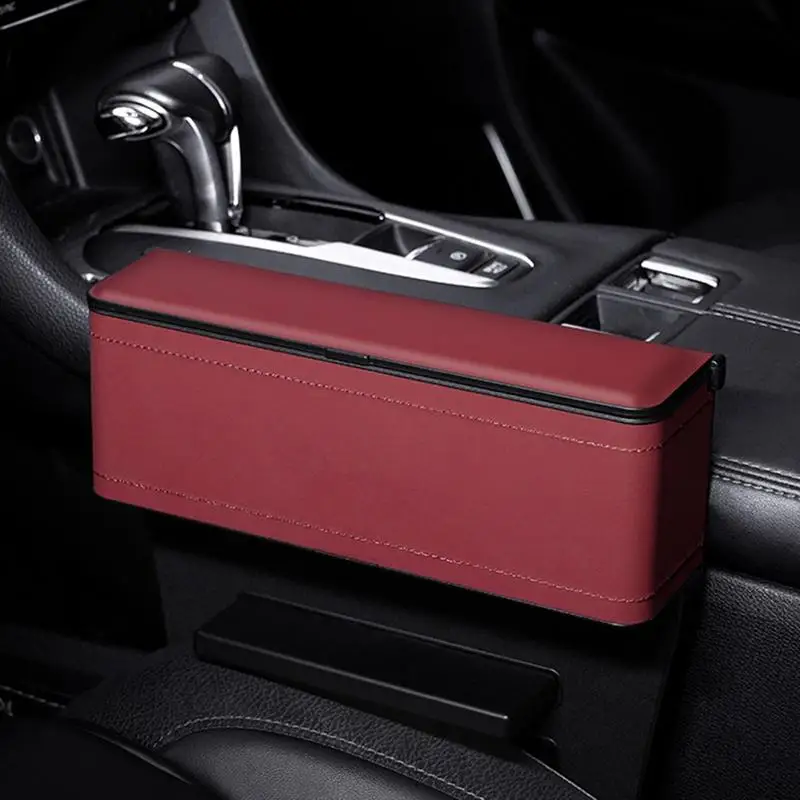 

Automotive Seat Filler Front Seat Auto Seat Organizer Storage Box Car Interior Accessories Multifunctional Armrest Storage Box