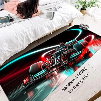 Hallwy 거실 카펫, F1 Racer 33 넘버 러그, 발 카펫, 입구 도어매트, 부드러운 침대 옆 러그, 바닥 매트, 미끄럼 방지 홈 매트
