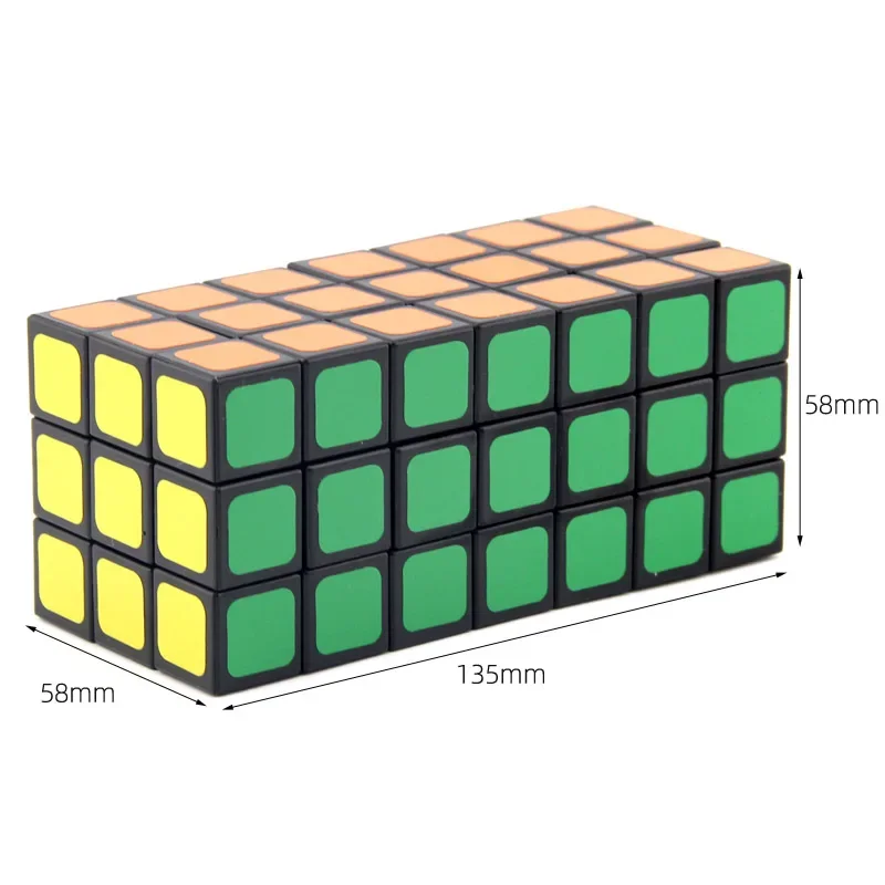 WitEden 1C Super Cuboid 3x3x7 Magic Cube 1688Cube 337 Speed Twisty Puzzle Brain Teasers Educational Toys For Children