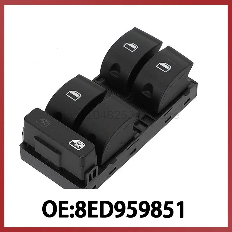 

8ED959851 for Audi A4 B6 Car Glass Regulator Switch Power Window Control Master Switch