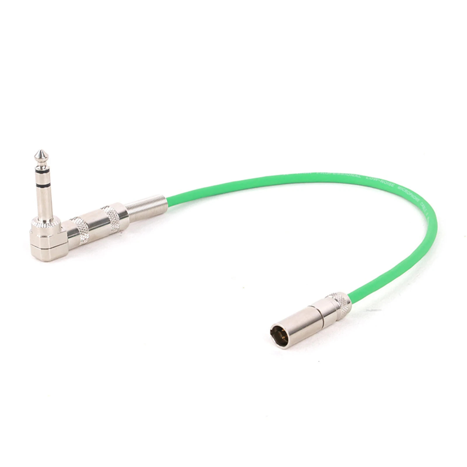 3-pin mini xlr to 6.35mm 1/4 TRS guitar bass instrument cable for akg pocket transmitter wireless microphone system wire cord