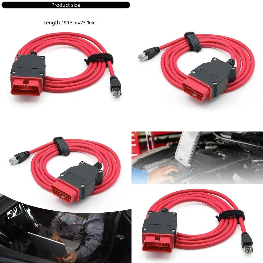  Portable Diagnostic Cable Tool Multifunction Vehicle Analysis Scanner for Technicians and Automotive Enthusiasts Alike