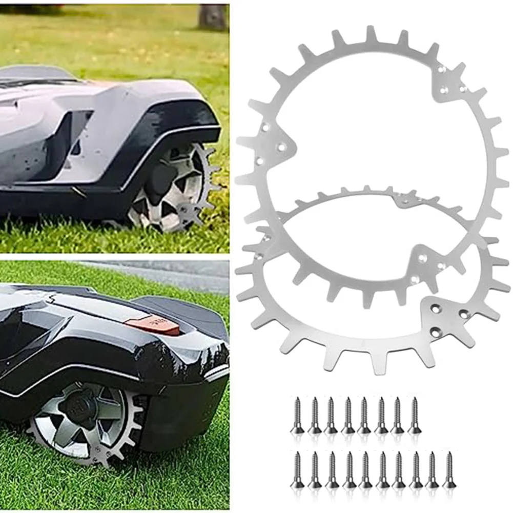 For 420 320 430X Anti-skid Spikes Lawn Mower Robot Enhanced Stability Excellent Traction Improved Maneuverability