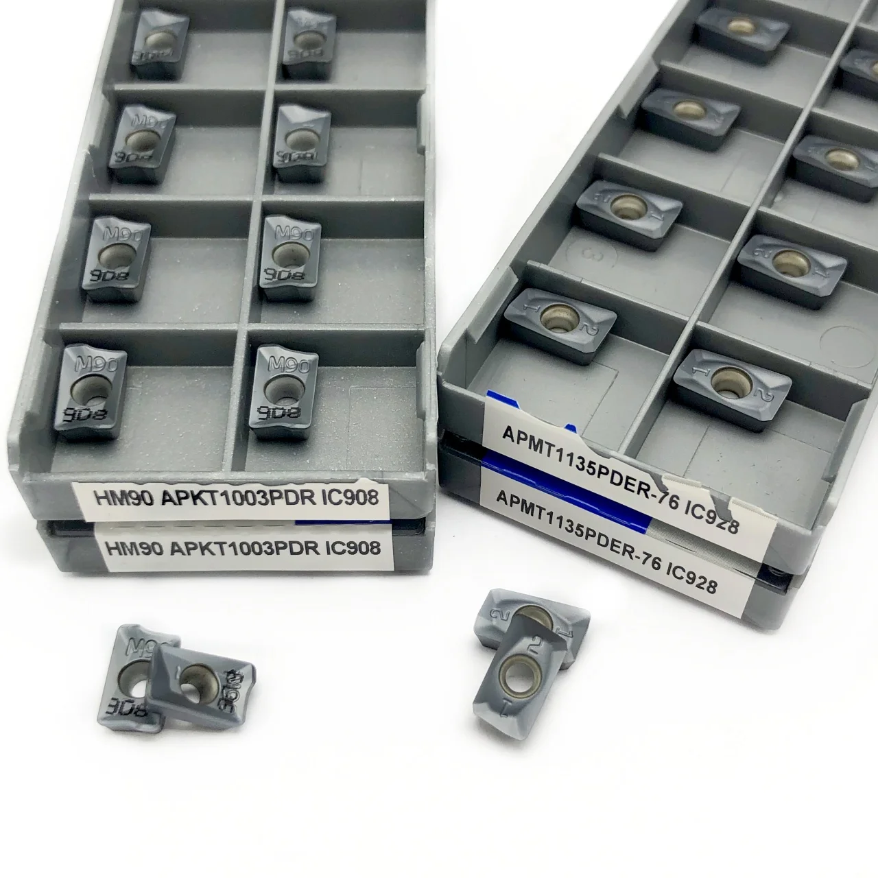 Carbide Inserts APKT1003PDR IC908 APMT1135PDER IC928 Indexable Insert For Stainless Steel Finishing APKT 1003 APMT 1135