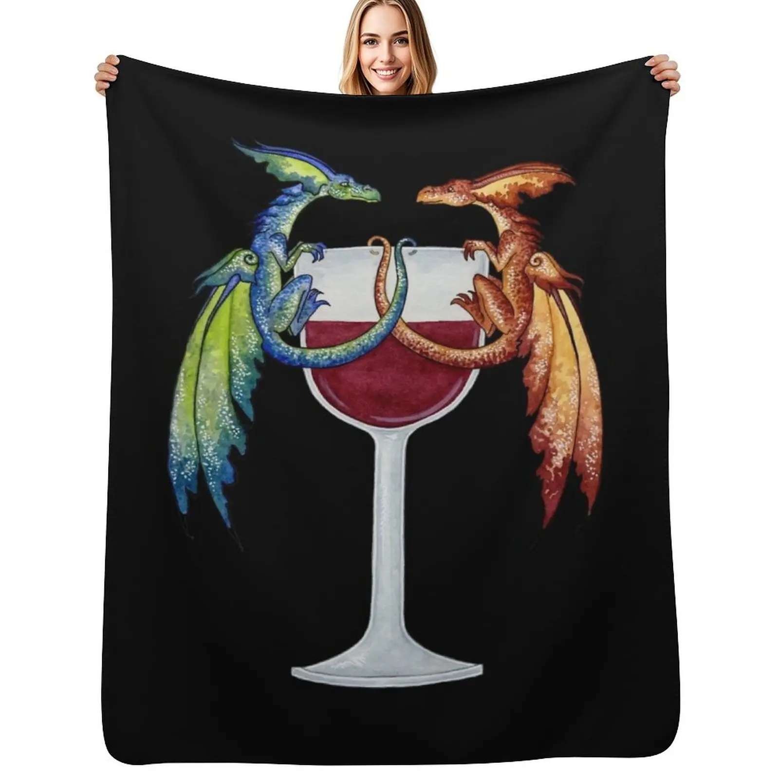 A Toast To Us Throw Blanket Thin Retros Decorative Throw Luxury Softest Sofa Throw Blankets
