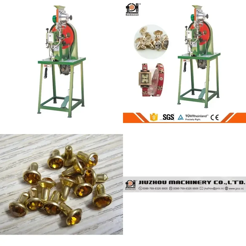 JZ-918M decorative crystal drill rivet machine labeling machine