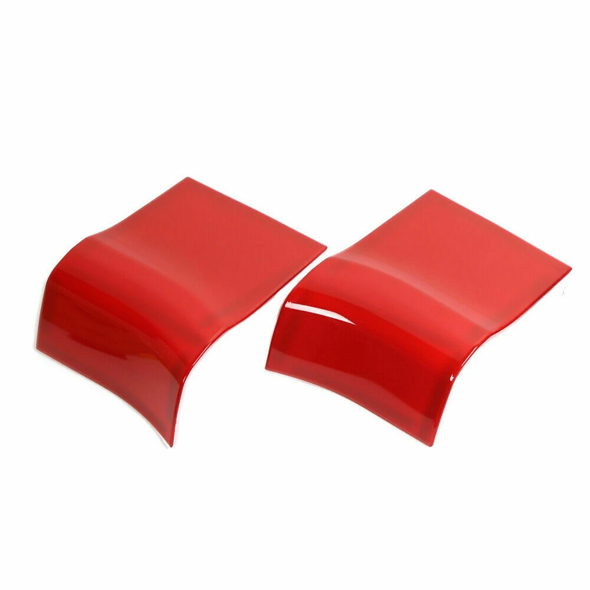 

For F150 Inner Door Handles Top Cover Interior Accessories for Ford F150 2015-2020 ABS Red