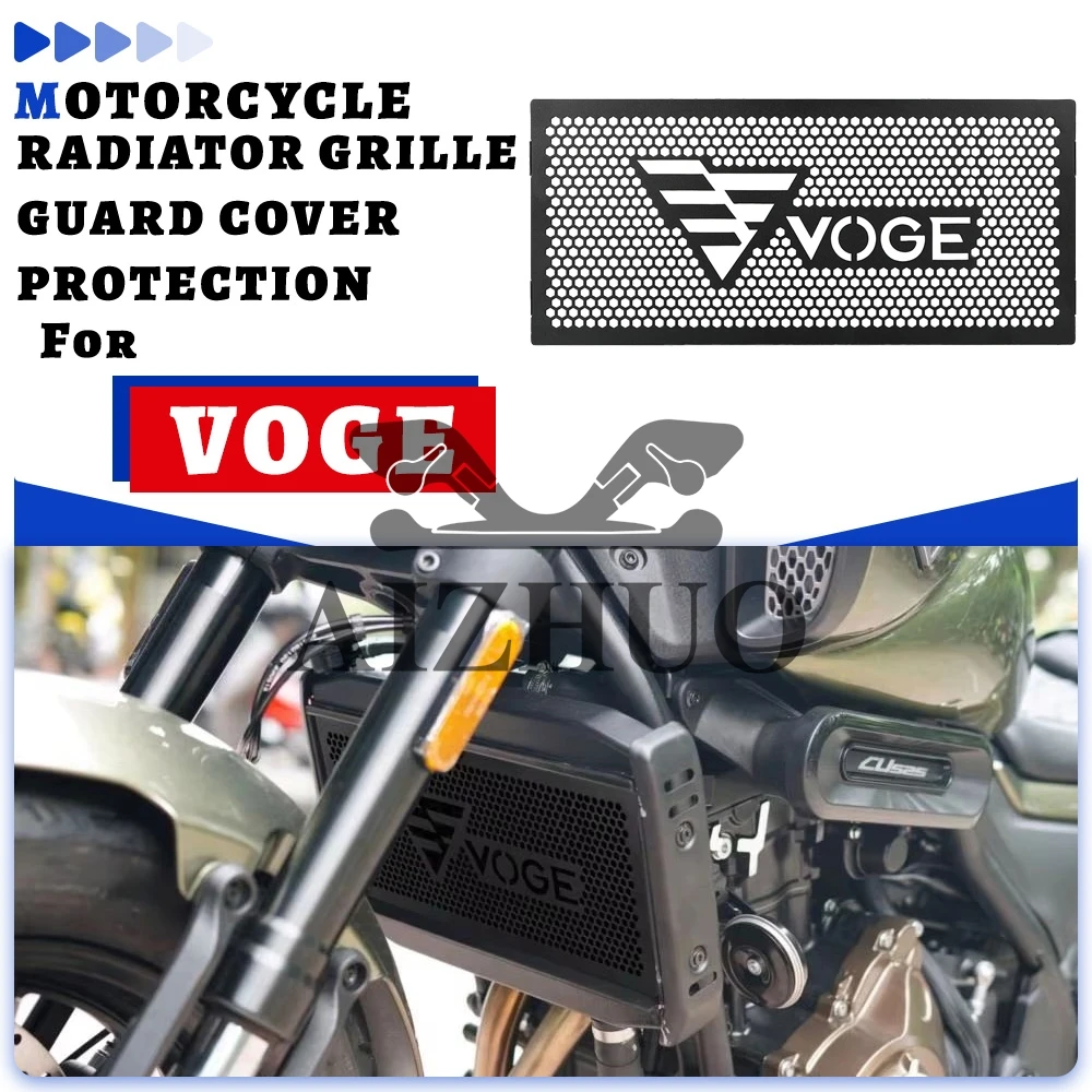 

For LONCIN VOGE CU525 CU 525 2023 2024 2025 Accessories Radiator Grille Guard Protector Grill Cover Motorcycle Protection Net