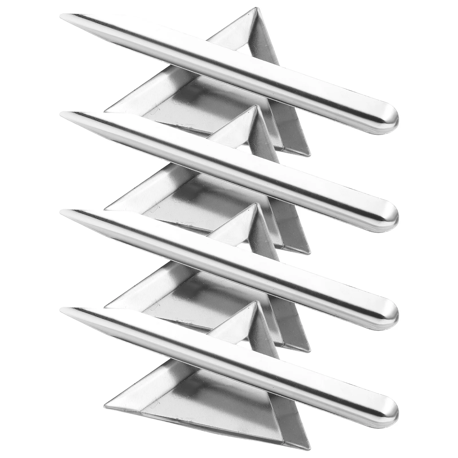 

1set 1Set Stainless Steel Jewelry Scale Pan Mini Weighing Tray For Gems Powder Measurement Tool - Digital Weigh Boat,